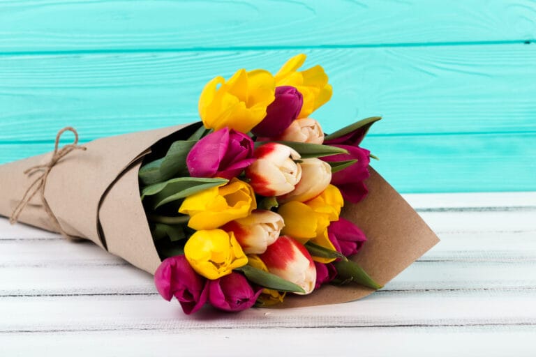 tulip bouquet or field of tulips in Lagos What different blooms symbolize for Mother’s Day
