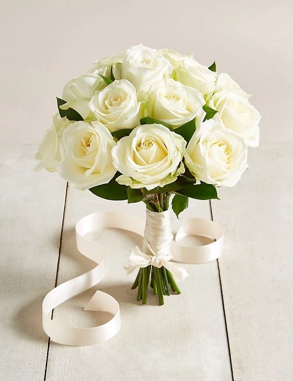 Bridal rose bouquet
