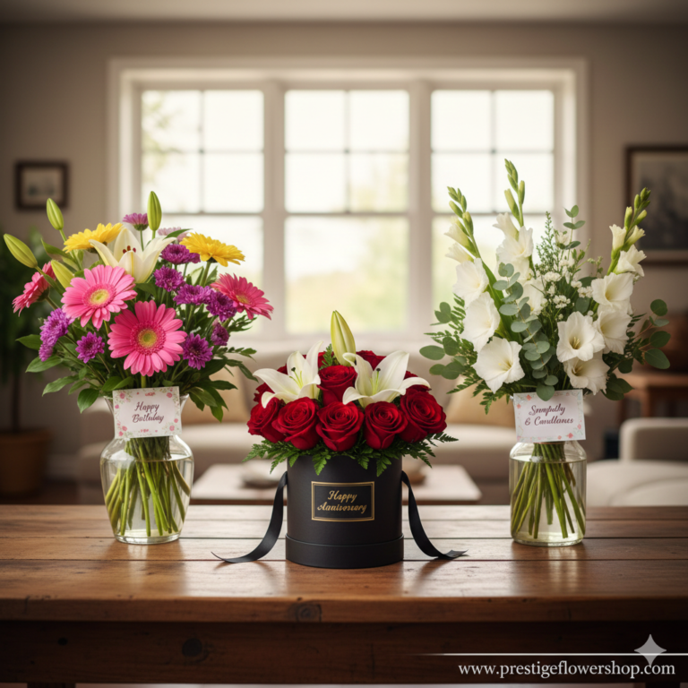 A vibrant birthday bouquet featuring mixed gerbera daisies and roses, ready for Buying Flowers in Lagos delivery in Lagos.