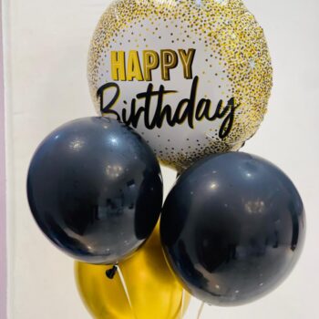 Order birthday balloons set in Lagos from Prestige Flowers Shop. Enjoy same-day 30–120 mins delivery for parties and surprise celebrations.